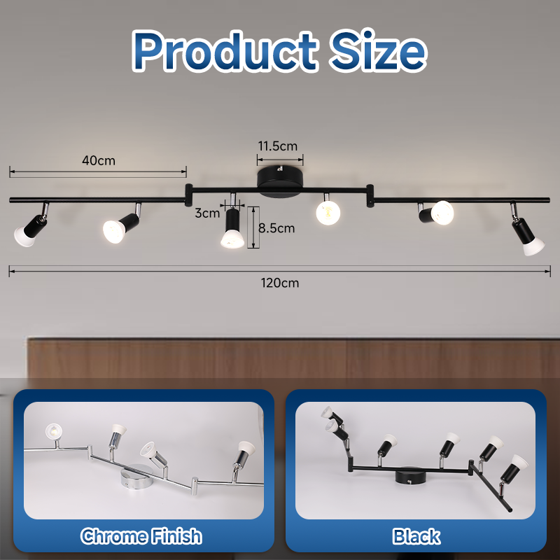 GU10 Modern Led Light Ceiling Lamp Led Ceiling Spotlights Living Room Light Fixture Indoor