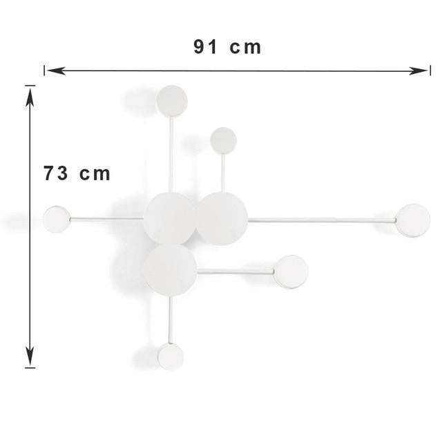 Postmodern wall lamp simple led living room wall lamp bedroom bedside creative aisle hotel exhibition hall corridor lighting
