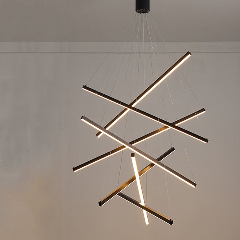 Simple Creative Personality Long LED Line Lamps