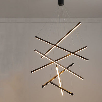 Simple Creative Personality Long LED Line Lamps