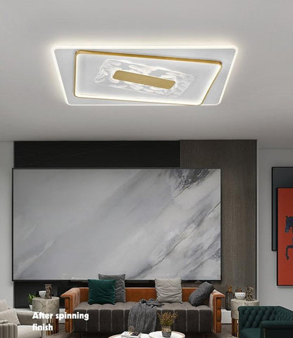 Living Room Ceiling Lamp Creative Feather Light Luxury LED Lamps