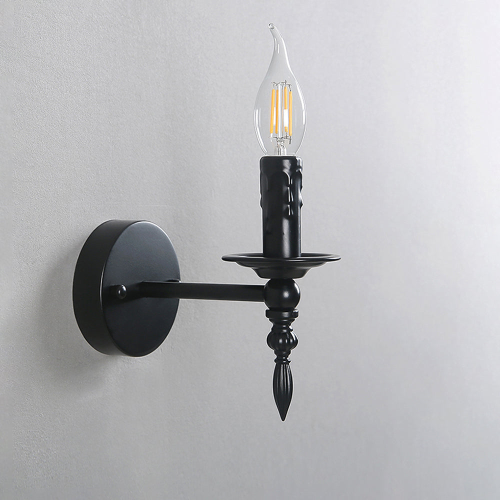 Vintage Wall Lamp American Retro Wall Light Bedroom Bedside Lights Industrial Style Porch Indoor Wall Lamp