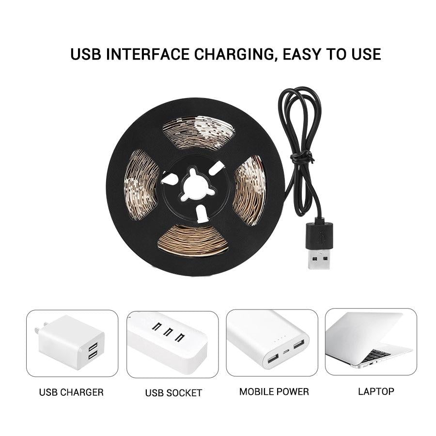 DC  USB LED Grow Light Strip Lamp Full Spectrum Fitolampy For Vegetable Flower Seedling Plant Light Tent Growing Phyto Lamps