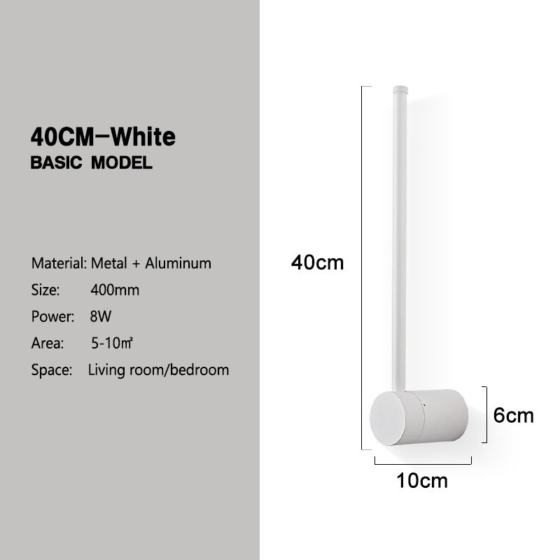 360 Degree Rotation LED Wall Lights Interior Wall Lamps Living Room Bedroom Indoor Wall