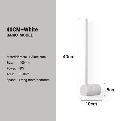 360 Degree Rotation LED Wall Lights Interior Wall Lamps Living Room Bedroom Indoor Wall