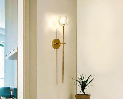 Crystal Wall Lamp of Modern Luxury Corridor Balcony Villa