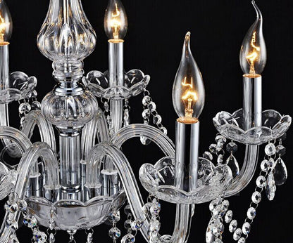 Bedroom Living Room Lamp Hotel European-style Crystal Lamp Restaurant Chandelier Creative Lamps