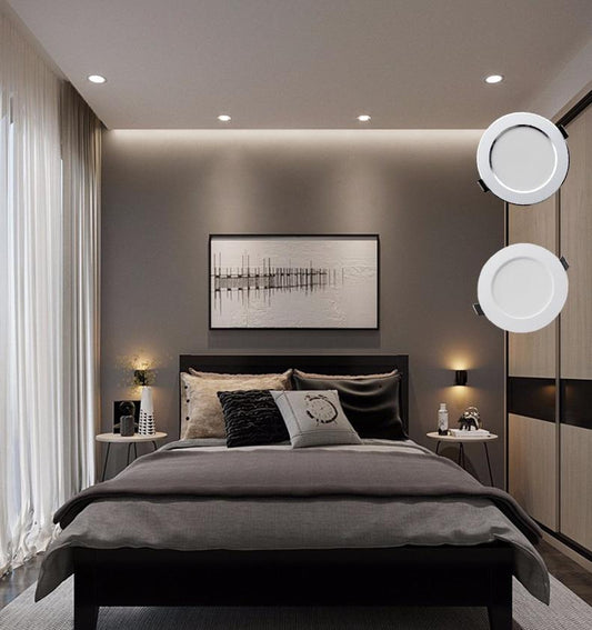 10PCS/lot Waterproof LED Downlight spot led Lamp 18W 15W 12W 9W 7W downlight Round Recessed Spot Light