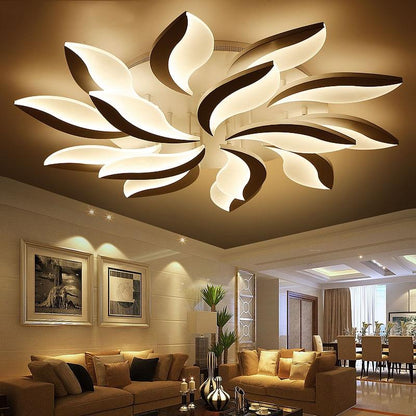 New Design Acrylic Modern Led Ceiling Lights For Living Study Room Bedroom Lampe Plafond Avize Indoor Ceiling Lamp