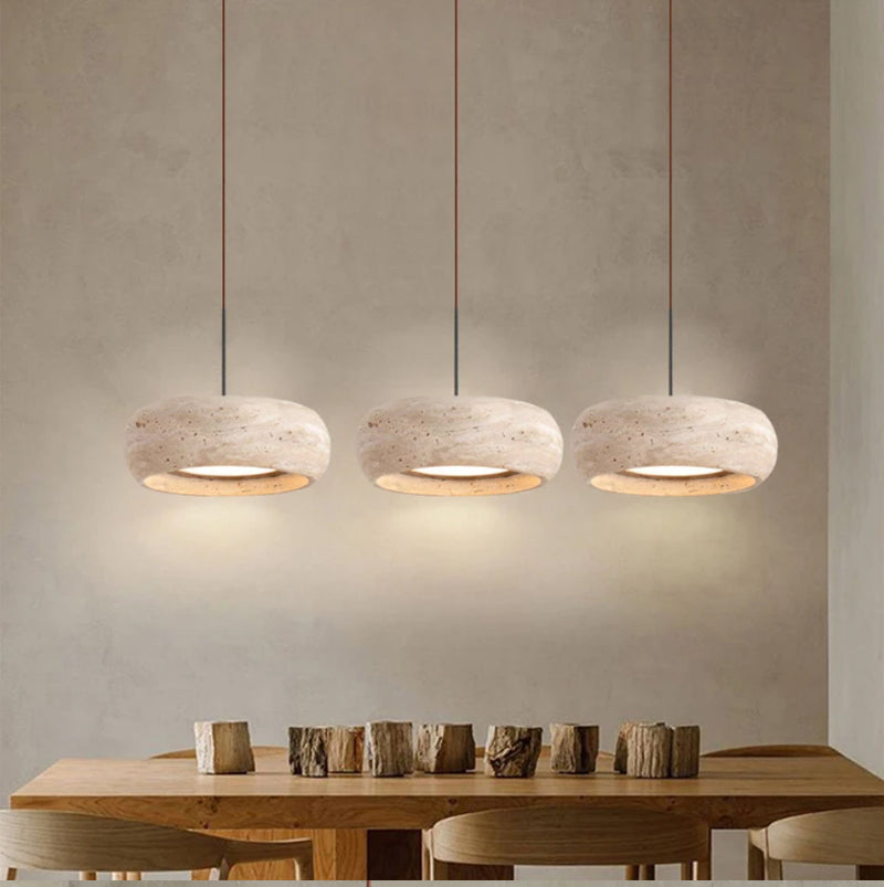 Modern LED Pendant Lights Travertine Pendant Lights Natural Stone Pendant Lamp