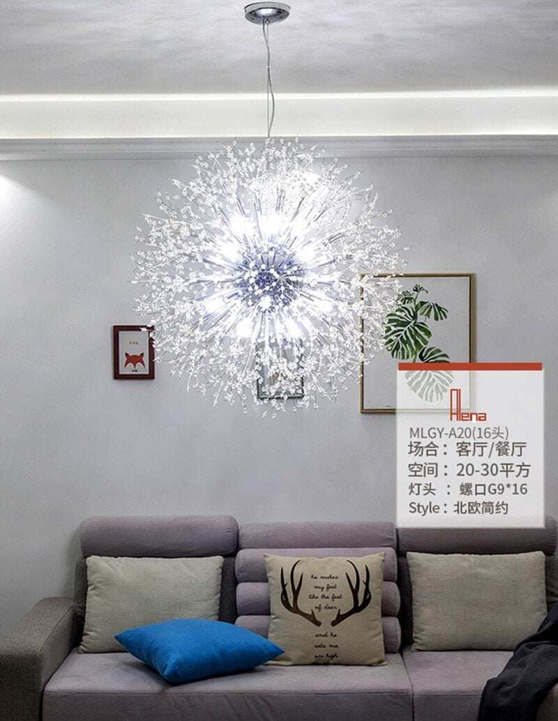Nordic Industrial G4 Chrome Pendant Lamp Suspension Luminaire Hanging Lamp Fof LOFT Decor Light Fixtures Lustre