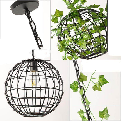 American Plant and Grass Chandelier Creative Restaurant Bedroom Balcony Flower Shop Bar Net Cafe Cake Shop Earth Chandelier