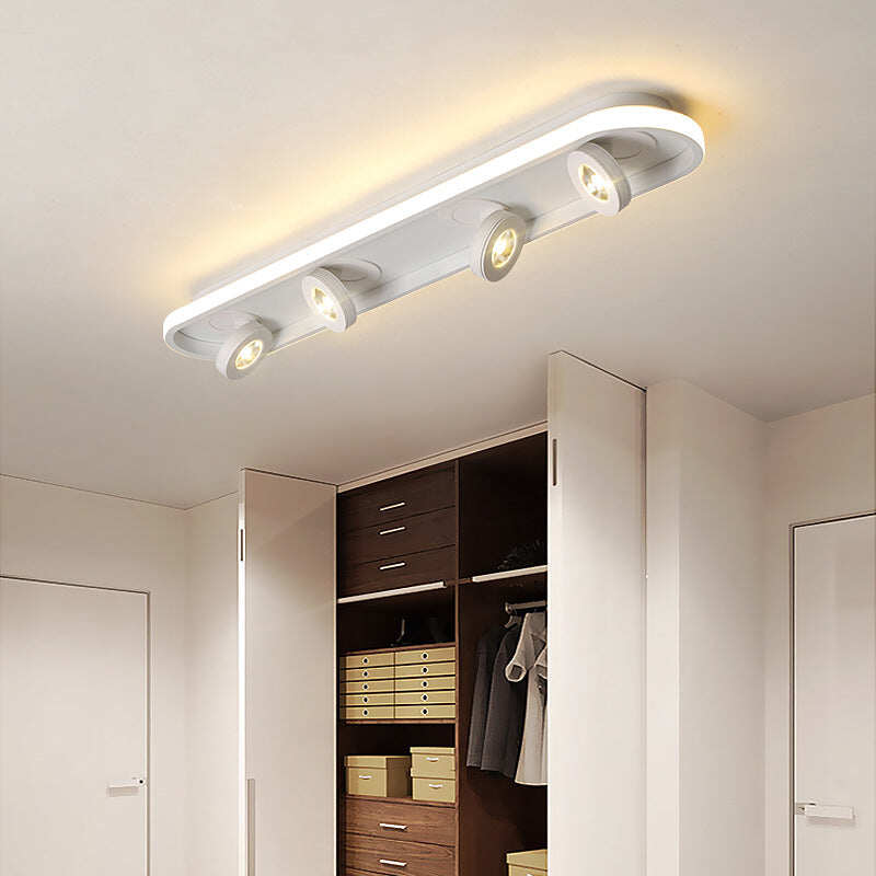 Simple Multi Head Spotlight Living Room Corridor Porch Ceiling Lamp Energy Saving LED Lamp Combination Ceiling Lamp