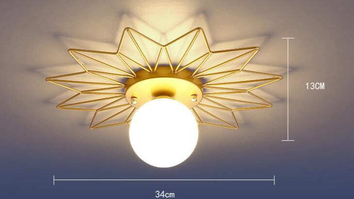 Corridor Light Acrylic Lampshade Ceiling Lamp