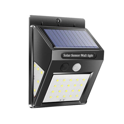 100LED Solar Light Outdoor Solar Lamp PIR Motion Sensor Wall Light Waterproof Solar Powered light for Garden Decoration