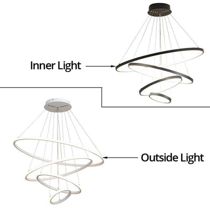 Modern LED Pendant Lights For Kitchen Dining Room Lustre Pendente Hanging Ceiling Lamp Deco Maison Halat Avize AC90-260v