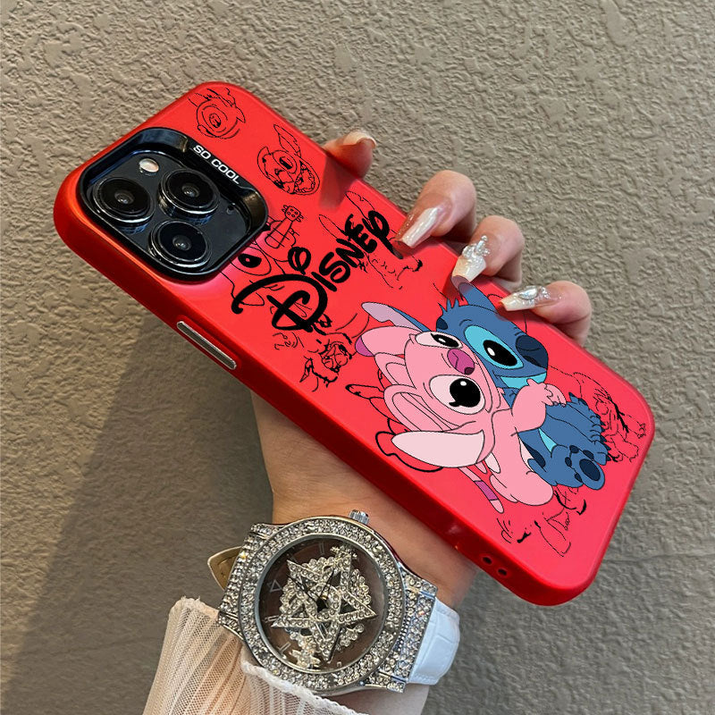 Cute Stitch Creative  Phone Case For iPhone 16 15 14 13 12 11 Pro XS MAX 7 XR 8 7 Plus Clear Cover Fundas