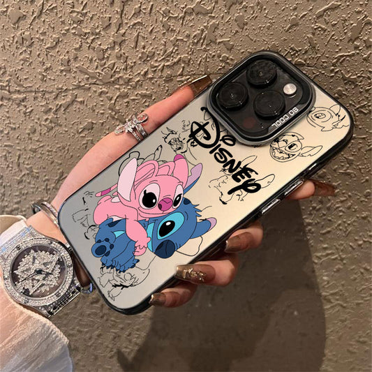 Cute Stitch Creative  Phone Case For iPhone 16 15 14 13 12 11 Pro XS MAX 7 XR 8 7 Plus Clear Cover Fundas