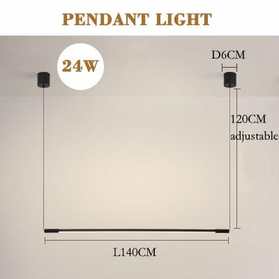 Modern LED Wall Lamp Long Hanging Lights Simple Nordic Living Room Sofa Background Wall Light Bedroom Bedside Floor Lamp