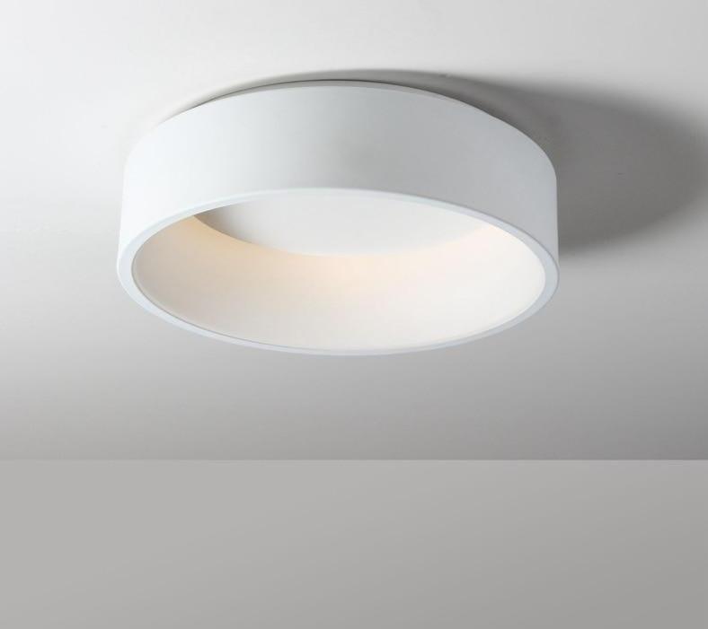 Round Circle Aluminum Modern Led Ceiling Light Lamp For Living Room Bedroom Dining Table Office Meeting Room