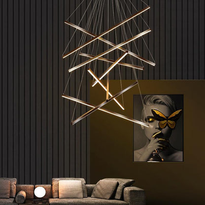 Simple Creative Personality Long LED Line Lamps