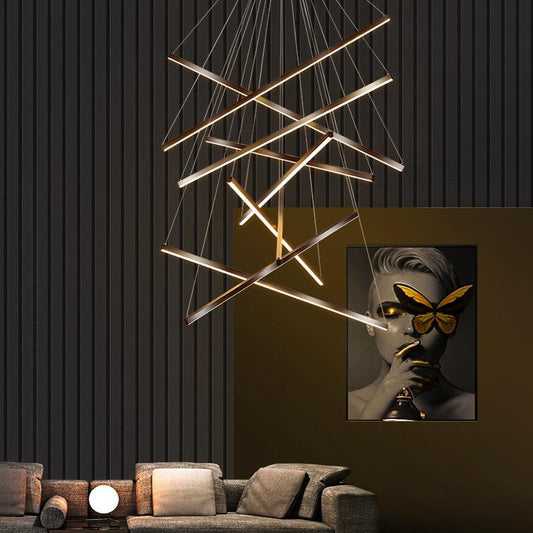 Simple Creative Personality Long LED Line Lamps