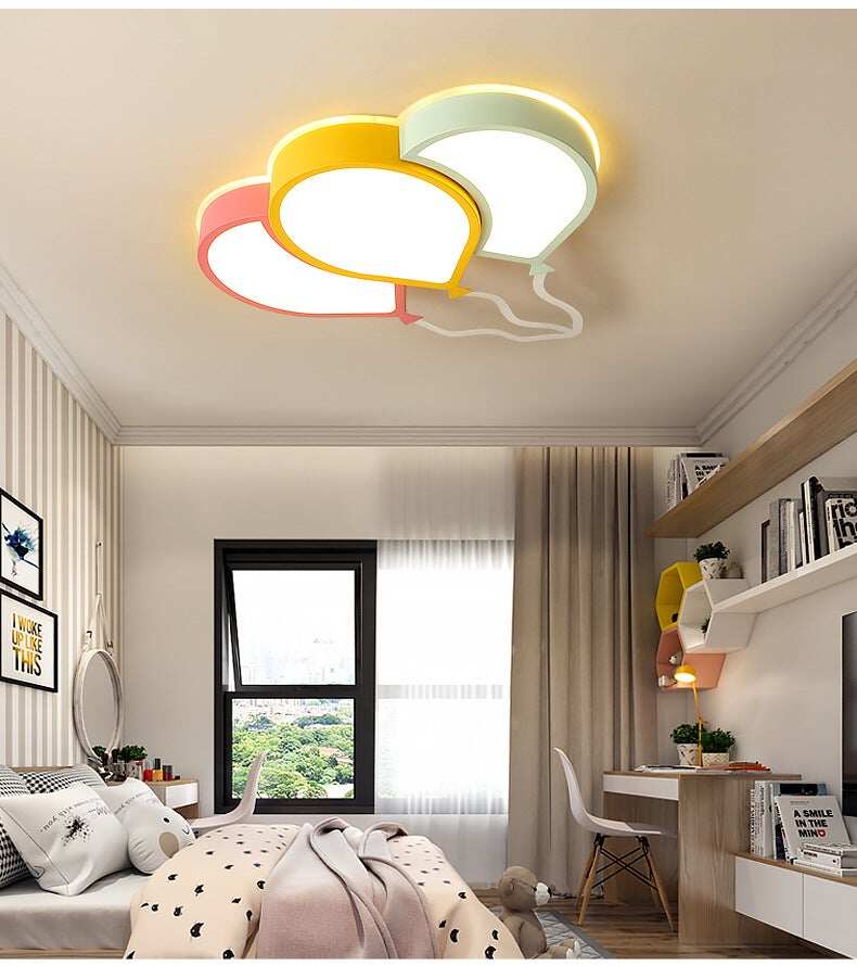 Modern Color LED Creative Nordic Balloon Ceiling Lamp