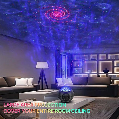 Star Projector RegeMoudal Night Light Projector with LED Nebula Cloud Galaxy Starry Projector Light Build-in Bluetooth Stereo Music Speaker for Kids Adults Bedroom/Party/Birthday Gifts/Home Theatre