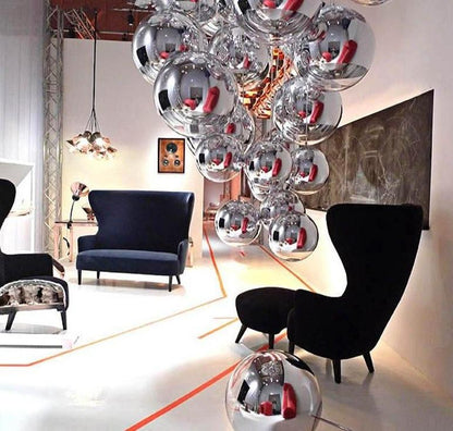 Nordic Led Pendant Light Creative Personality Modern Glass Ball Pendant Lamp Bar Bedroom Bedside Living Room Hanging Lamp