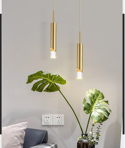 Single Head Bedside Chandelier Simple Personalized Small Chandelier