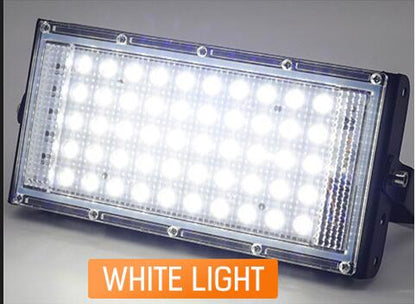 100W 50W LED Floodlight  AC RGB Spot light Waterproof Ip66 Outdoor Garden Lighting Led Reflector Cast light Spotlights