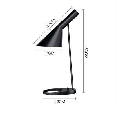 Nordic Design Arne Jacobsen Floor Lamp For Living Room E27 LED Standing Lamp Black White Lighting Luminaria Bedroom Bedside Lamp