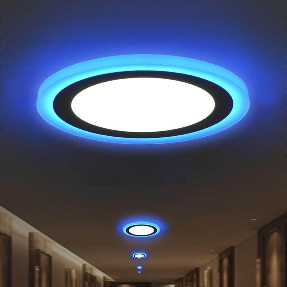 Dimmable LED Ceiling Lights Modern Ceiling Lamp Living Room Bedroom Kitchen 6W 9W 16W 2 Colors Recessed Ceiling lightings