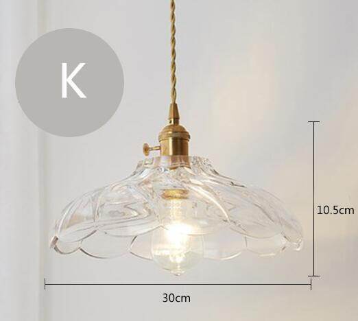 Nordic Post-modern Creative Glass Single-head E27 Pendant Light For Dining Room Living Room Bedroom Restaurant Cafe Store Window