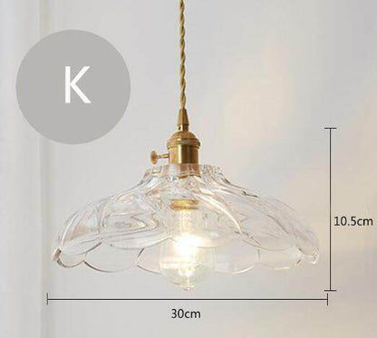 Nordic Post-modern Creative Glass Single-head E27 Pendant Light For Dining Room Living Room Bedroom Restaurant Cafe Store Window