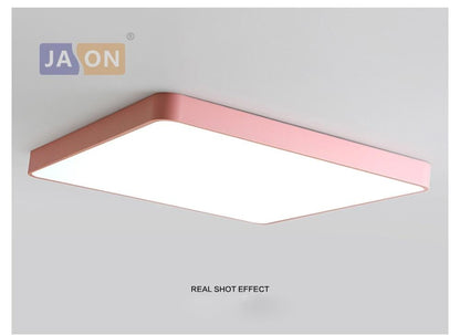 LED Modern Acryl Alloy Square 5cm Colorized LED Lamp.LED Light.Ceiling Lights.LED Ceiling Light.Ceiling Lamp For Foyer Bedroom