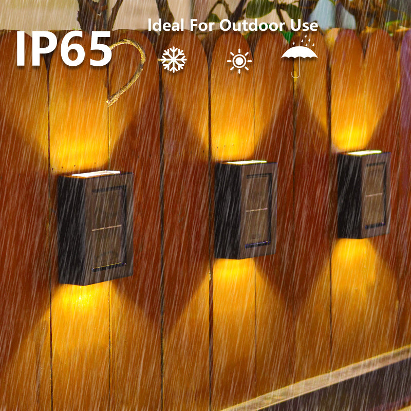 Solar Lamp Outdoor LED Lights IP65 Waterproof for Garden Decoration Balcony Yard Street Wall Decor Lamps Gardening Light
