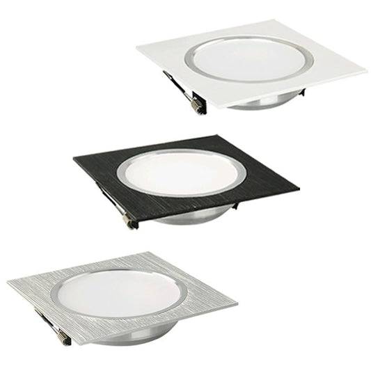 LED Downlight Square Recessed lights 3W 5W 7W 9W 12W LED Ceiling Lamp for Kitchen/Home/Office/Living room Indoor Lighting
