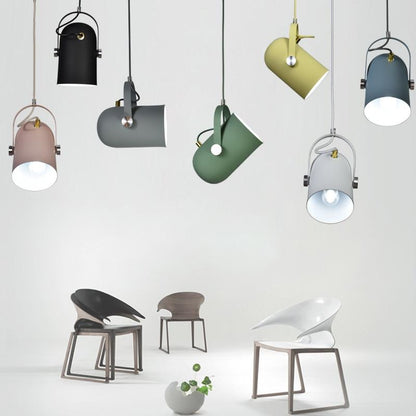 Nordic Minimalism Droplight Angle Adjustable E27 Small Pendant Lights