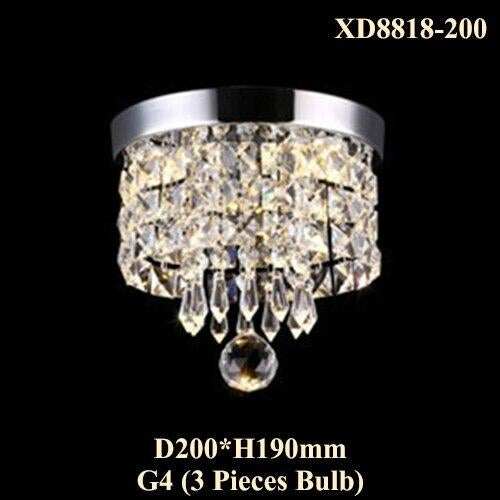 Modern Crystal Pendant Lights LED Corridor LED Pendant Crystal Lights Living Room Crystal Pendant lamp