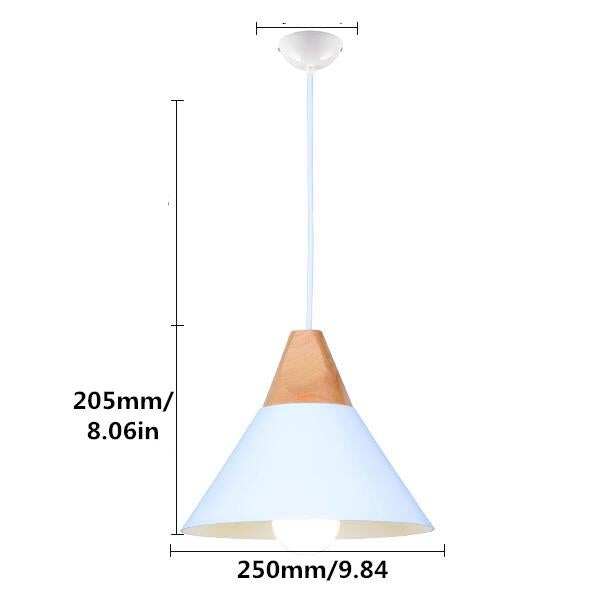 Pendant Lights Lustres Abajur Pendant Lamp Luminaire Hanglamp Colorful Aluminum Lamp Shade For Home Lighting Dining Room Lampsha