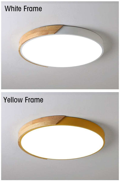 Modern LED Ceiling Light For Living Room Lighting Fixtures Bedroom Kitchen Surface Mount Ceiling Lamp White Black Gray