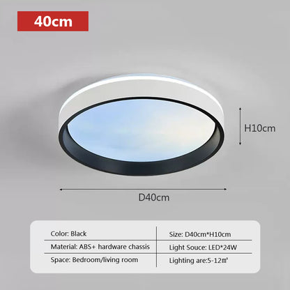Minimalist Bedroom LED Ceiling Light Creative Blue Sky Chandelier Living Room Dining Room Lighting