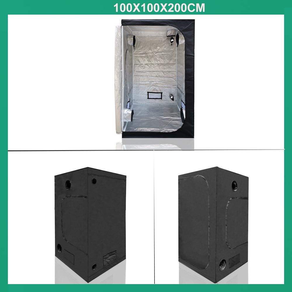 Plant Grow Tents Growing Tent For Indoor Grow Light Accessories Hydroponic Grow Box Grow Tent Mylar+Ratchet Hangers