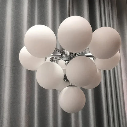 Modern Luxury Led Glass Chandelier Simple Chandelier Home Indoor Lighting Decor Lamps Fixtures