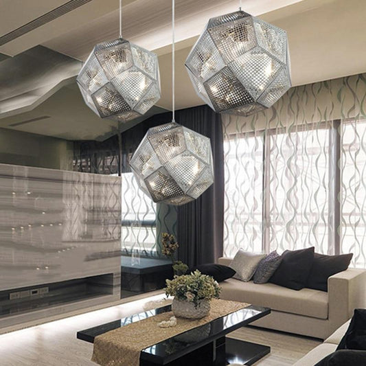 Industrial Football Shape Pendant Light LED E27 Loft Vintage Loft Hanging Lamp With 3 Colors For Parlor Bedroom Lobby Hotel Shop