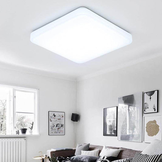 Ceiling Led Lighting Lamps RC Dimmable Square Modern Bedroom Living Room Lamp Surface Mounting Balcony  24w  36w 40w  Ceiling