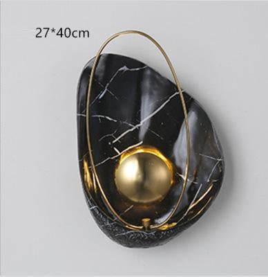 Postmodern Bedside Lamp Wall Lamp Personality Creative Shell Wall Lamp