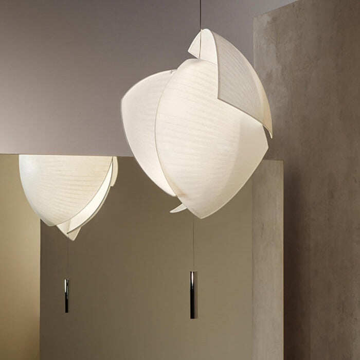 Creative Homestay Hotel Restaurant Hotel Lighting Retro Living Room Bedroom Fabric Chandelier