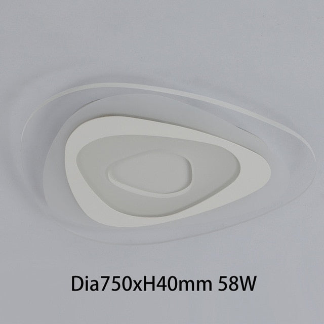 Ultra-thin Acrylic Modern Led Ceiling Lights For Living Room Bedroom Plafon Home Lighting Ceiling Lamp Home Lighting Fixtures
